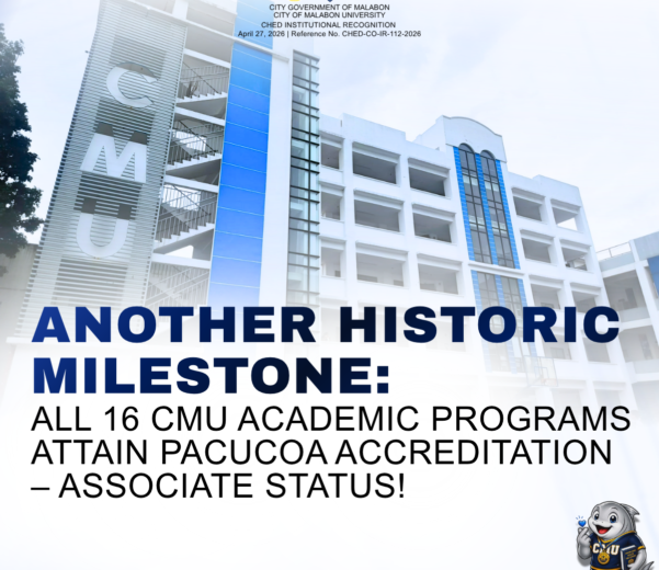 City of Malabon University PACUCOA ACCREDITATION – ASSOCIATE STATUS!
