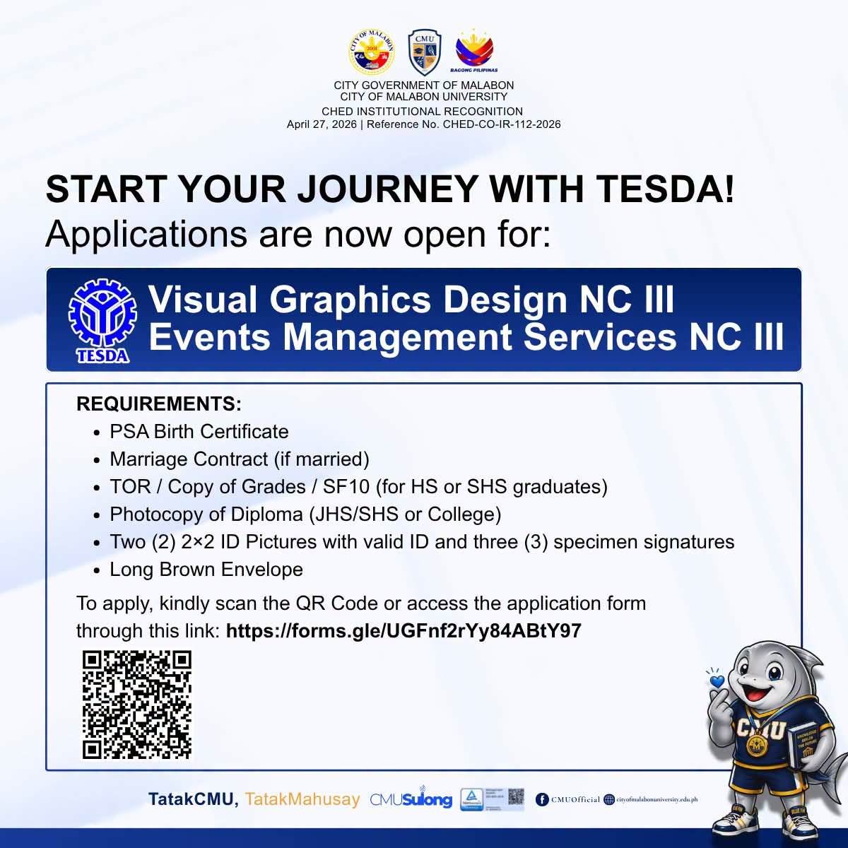Start Your Journey with TESDA!
