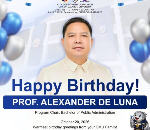 CMU Birthday Celebrant