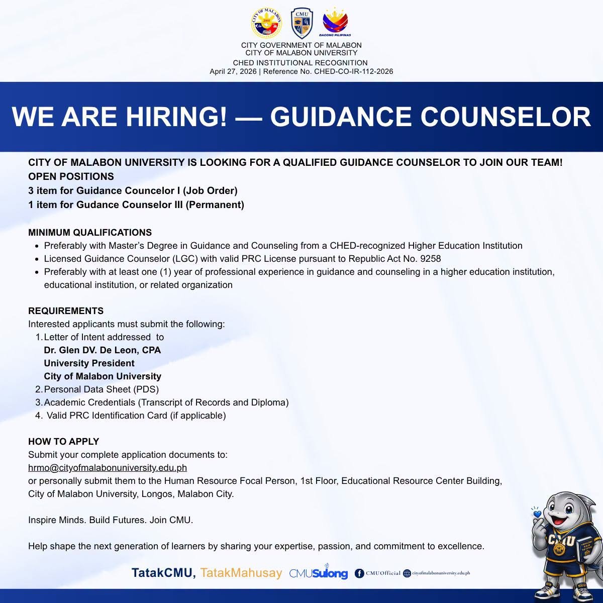 CMU Hiring