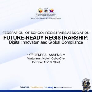 17th General Assembly of the Federation of School Registrars Association (FOSRA)