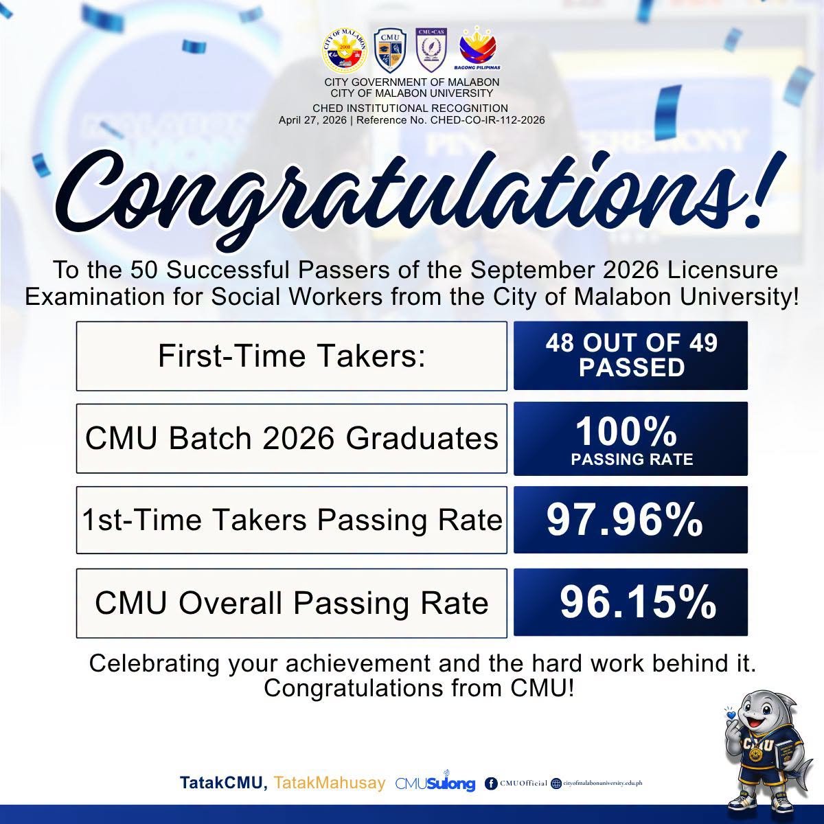 September 2026 Licensure Examination for Social Workers